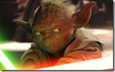 Yoda nada contento