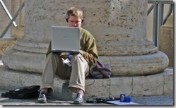 Periodista en la calle