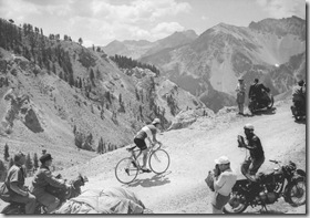 Charly Gaul en el Izoard