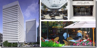 Colony Square, el Hotel y el centro comercial