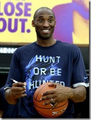 Kobe Bryant, spaghetti basket