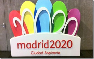 Logo Madrid 2020, foto Efe