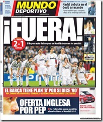 Mundo Deportivo, 26 abril 2012