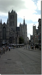 12. Gante, St Nicolás, Campanario y Catedral