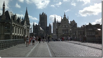 7. Gante, vista puente St. Michiel