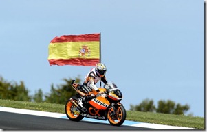 Moto2 Race at the Australian MotoGP at Phillip Island