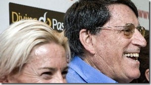 José María Odriozola y Marta Domínguez, foto Efe