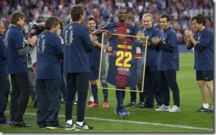 Abidal, foto AFP