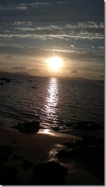 Atardecer Ría de Vigo