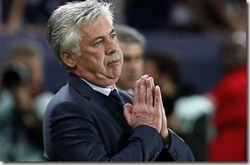 Carlo Ancelotti, foto Thibault Camus, AP
