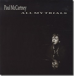 Paul McCartney All my trials, single
