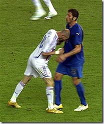 zidane materazzi