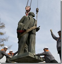 Estatua Lenin Ulan Bator, Getty Images
