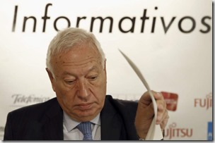 García-Margallo, foto Sergio Barrenechea, Efe