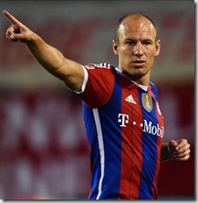 Arjen Robben Getty Images