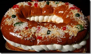 Navidad Tour de Francia Roscón con nata