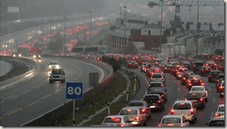 Atasco en Madrid, publicada en eldiario.es