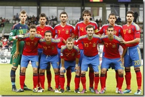 Fútbol español generación perdida